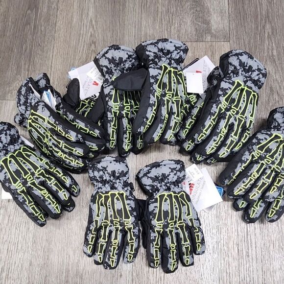 Kids Ski Gloves (2 pairs of gloves per order) - Picture 1 of 3